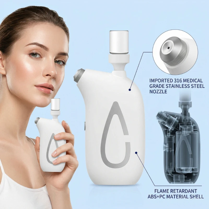 Facial Steamer Nano - Vaporizzatore facciale portatile Nano, dispositivo a