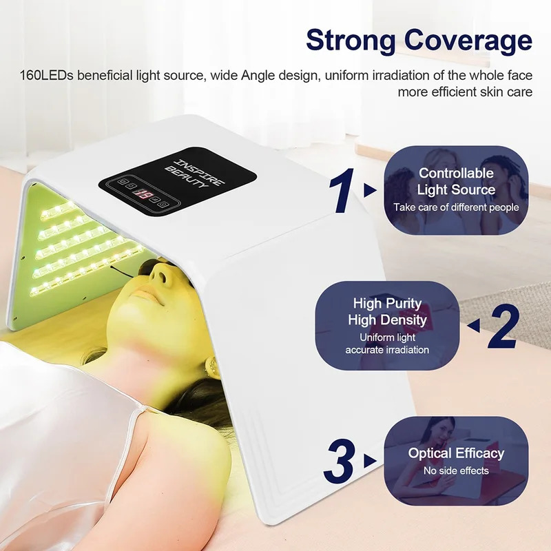 7 colori LED Photon Beauty Mas - Spa&Wellness Earth City Шелепиха recensione e prezzo